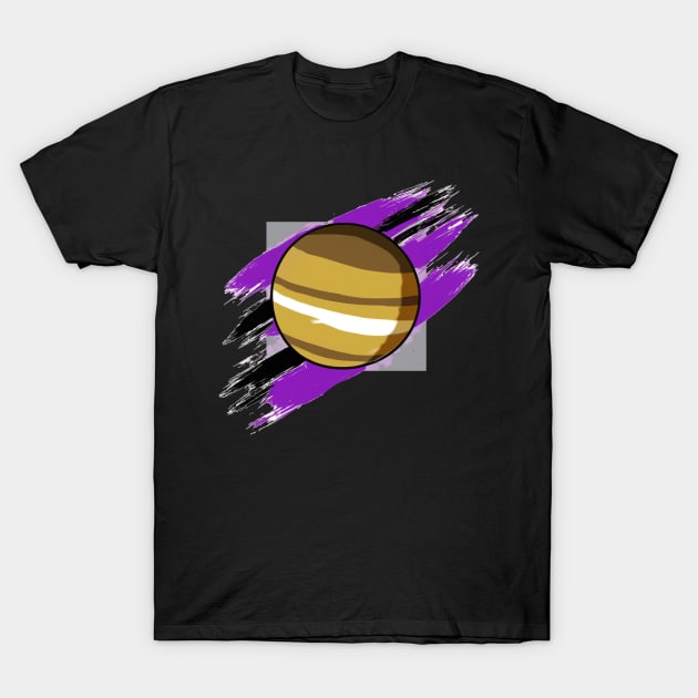 Brushes of Jupiter T-Shirt by SaturnSix